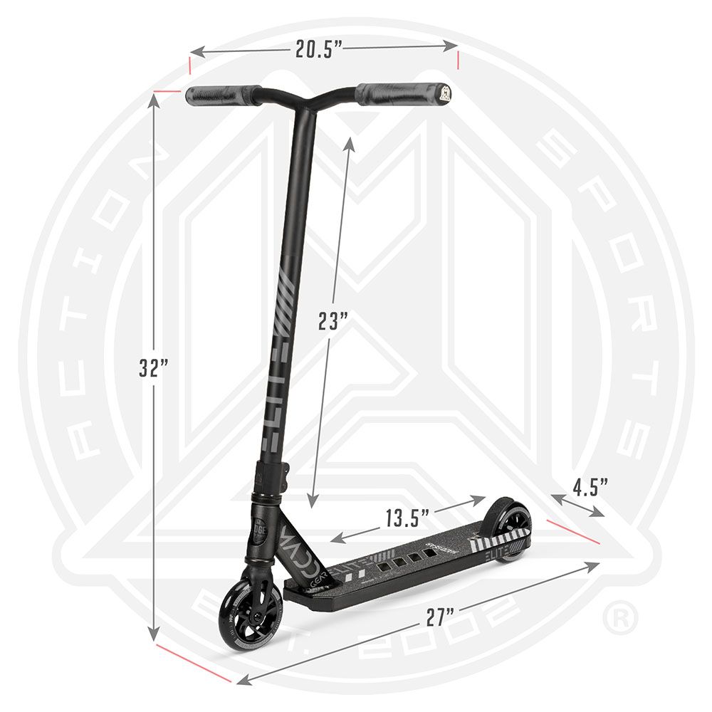 Madd Gear - Carve Elite Stunt Scooter - Black/Grey