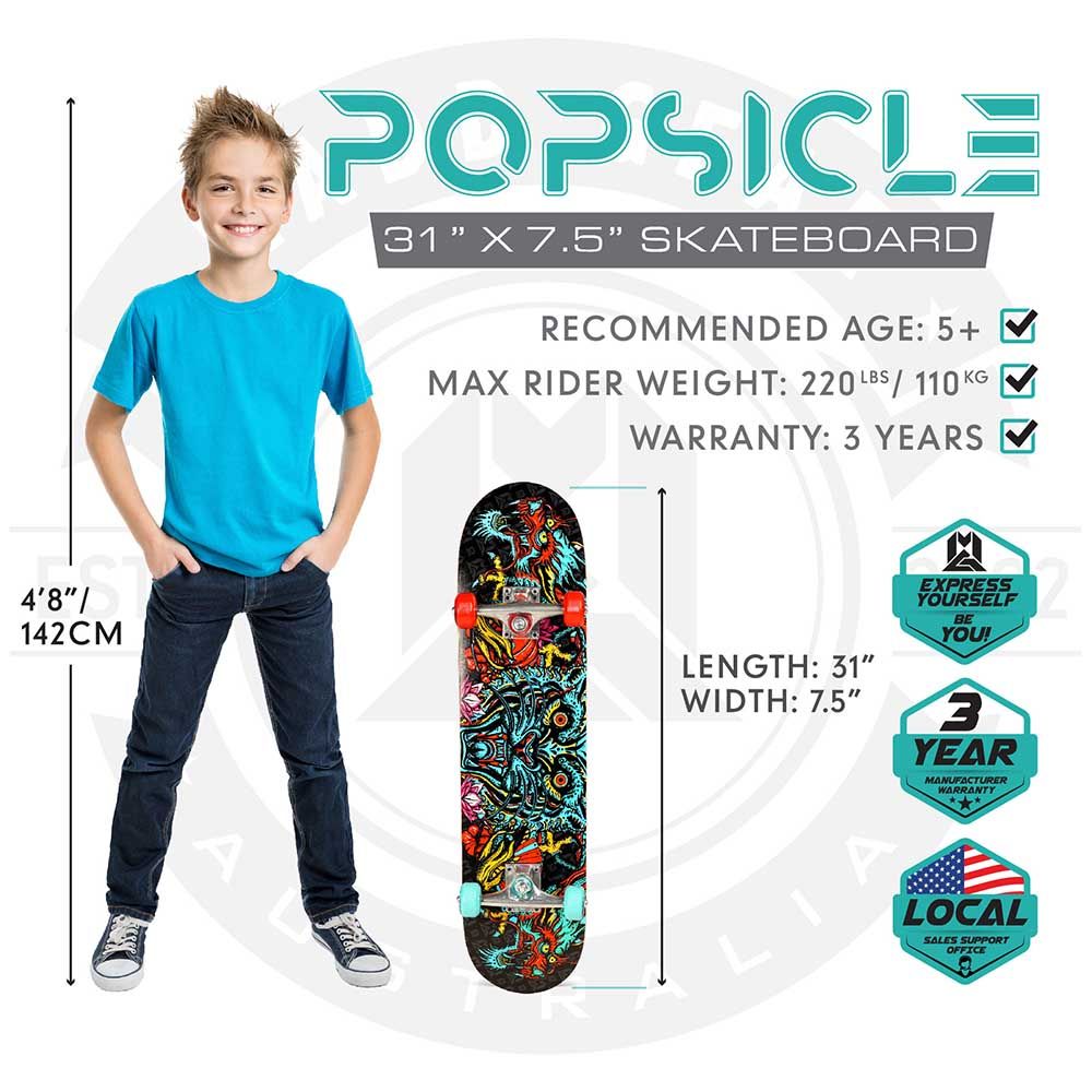 Madd Gear - 31-inch Prismatic Power Skateboard