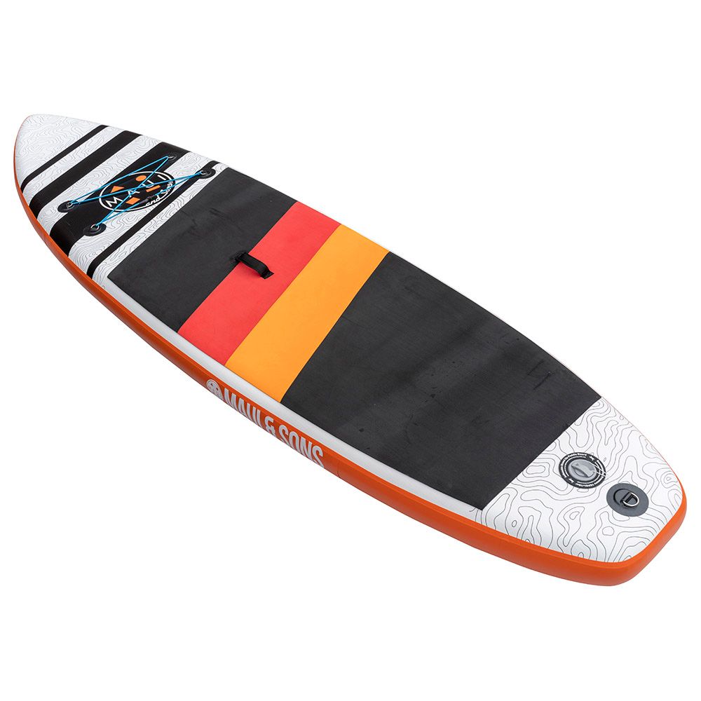 Maui and Sons - Inflatable Paddle Board Set 10.6-inch - Orange