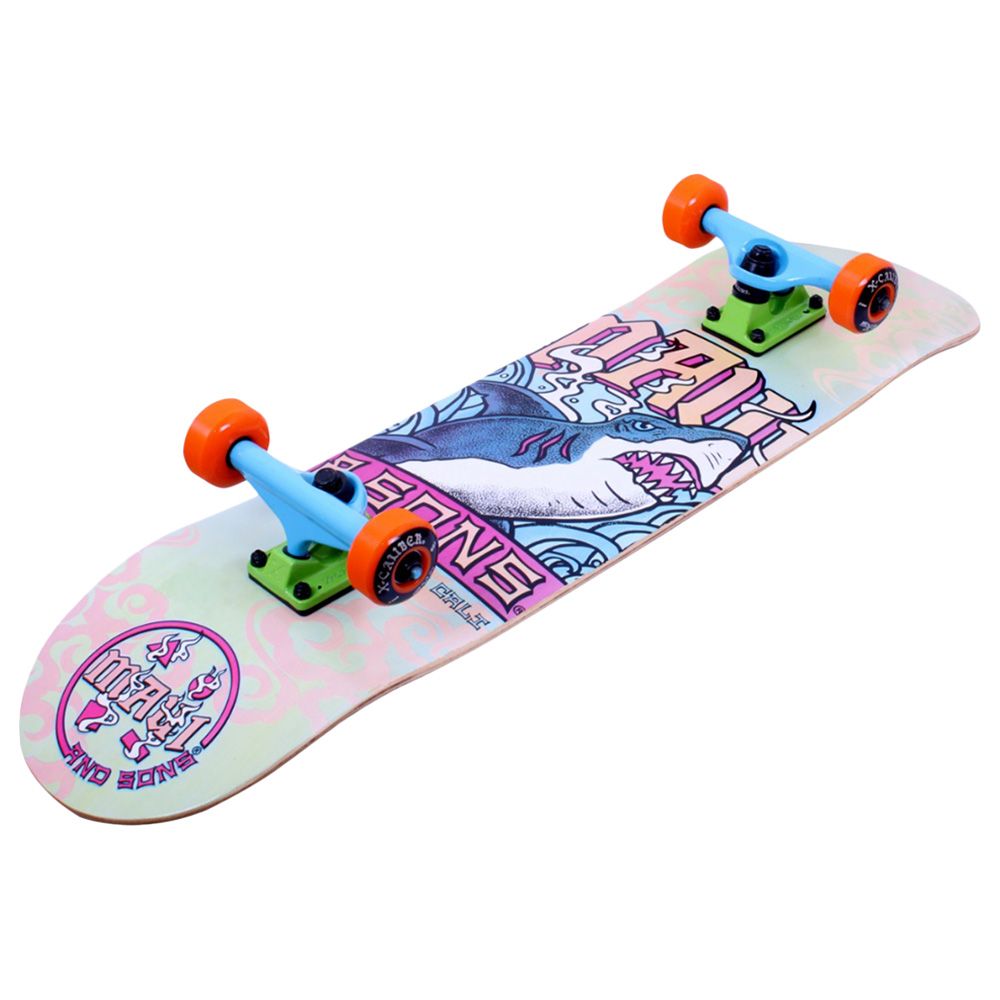 Maui and Sons - Haiku Shark Traditional Skateboard 31-inch