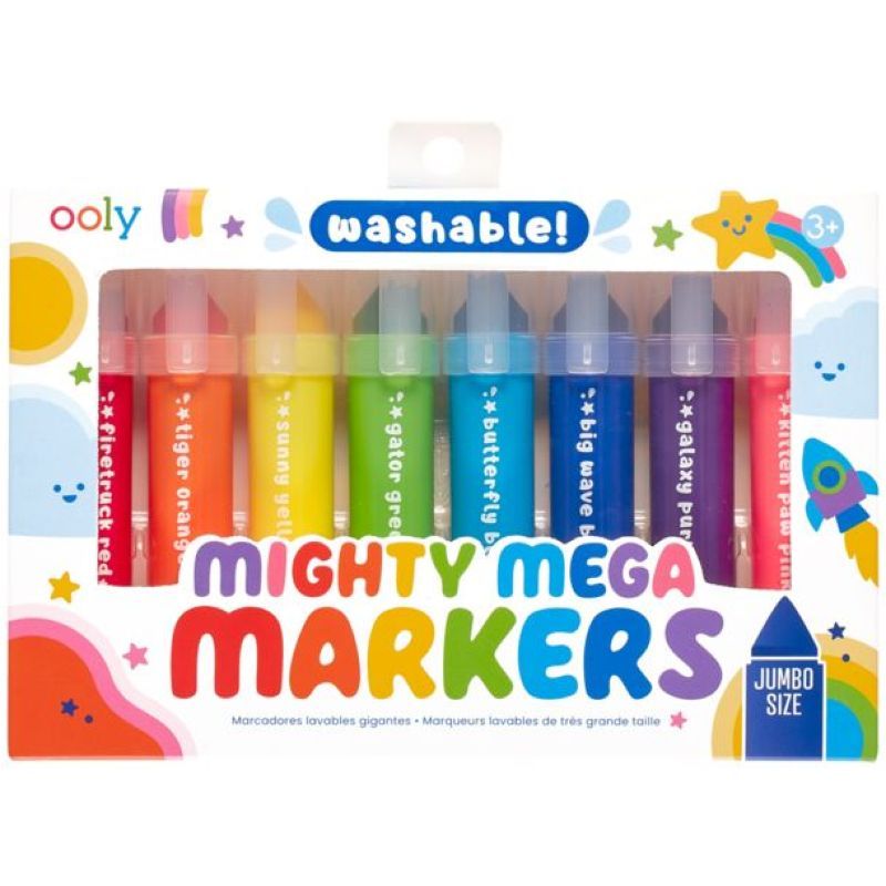 Ooly - Mighty Mega Markers Set of 8