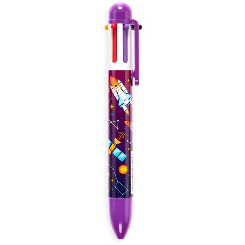 Ooly - 6 Click Pens - Astronaut - Assorted