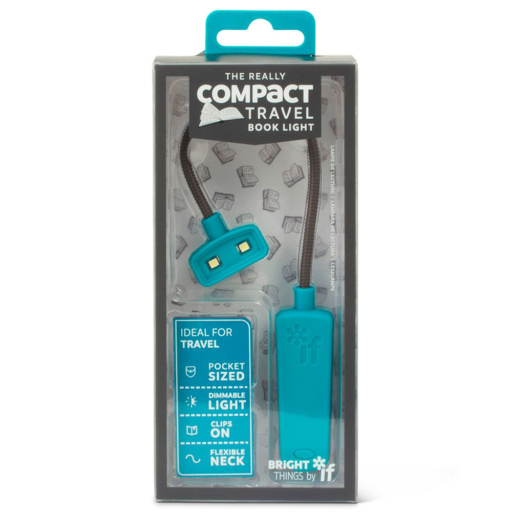 If - The Really Compact Travel Book Light - Turquoise