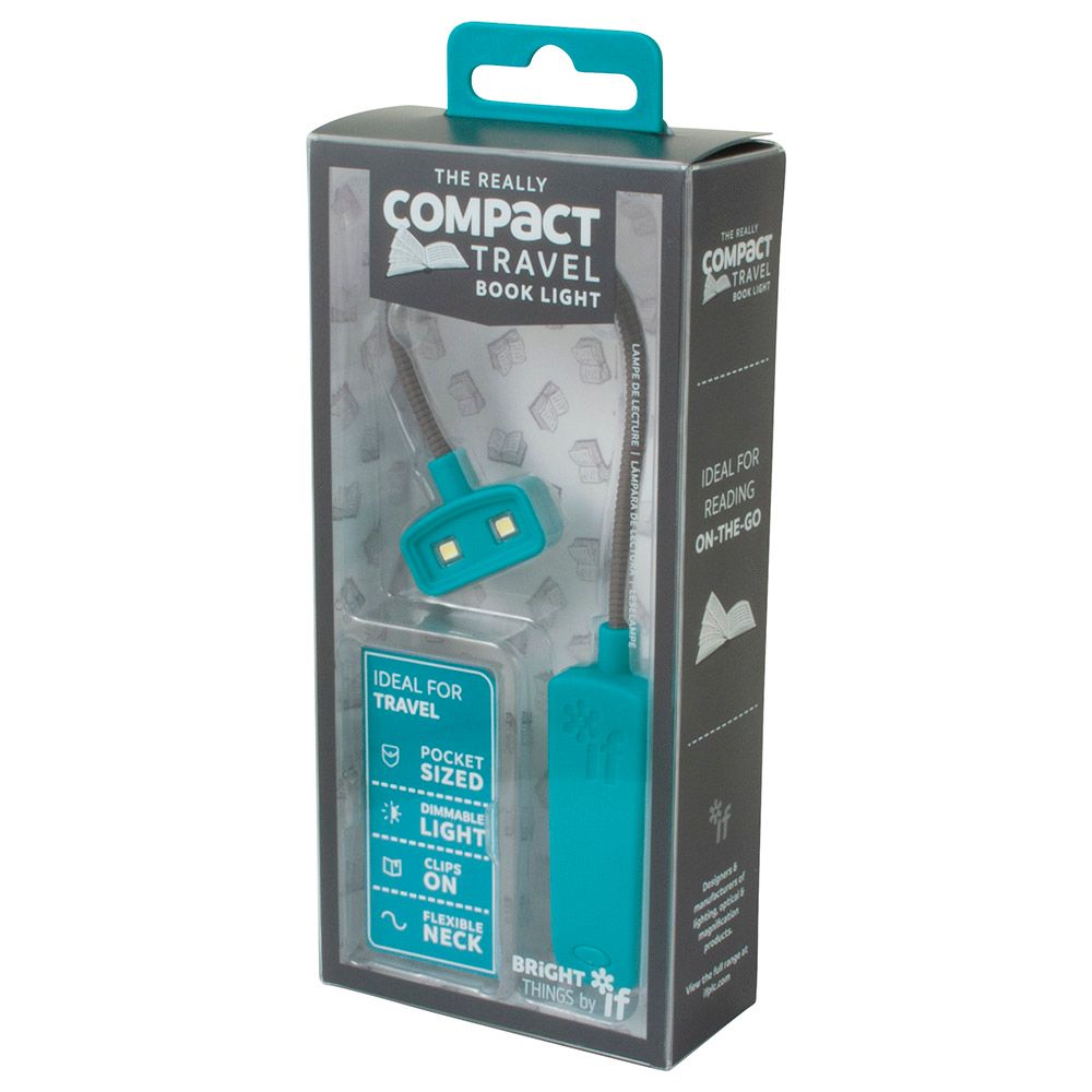 If - The Really Compact Travel Book Light - Turquoise