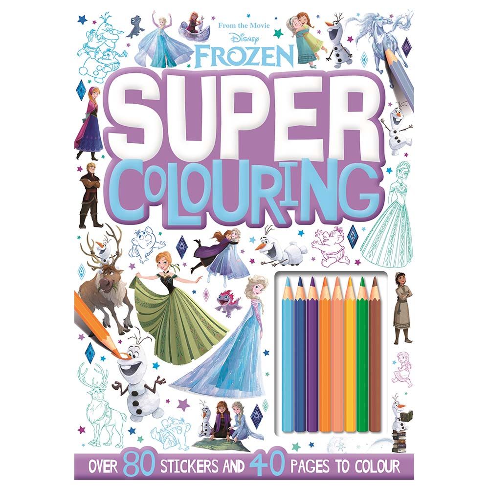 Disney Frozen: Super Colouring Book