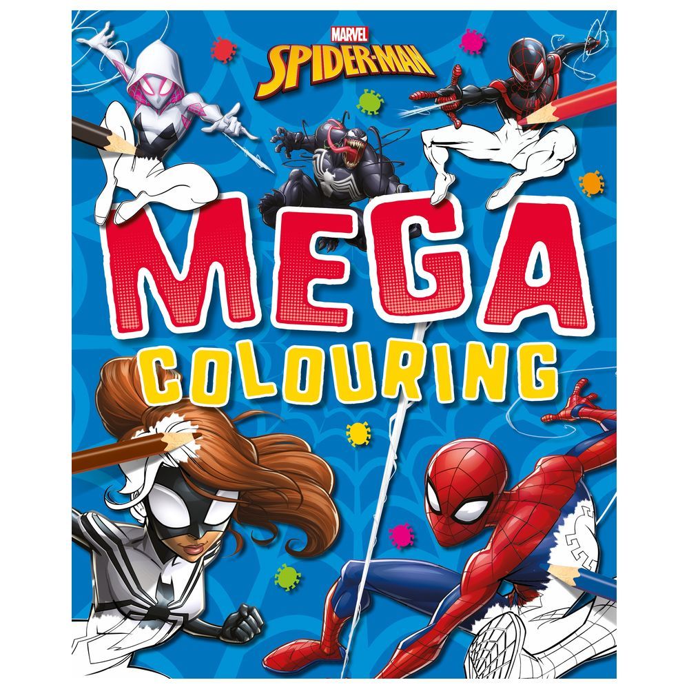 Marvel Spider-Man: Mega Colouring Book