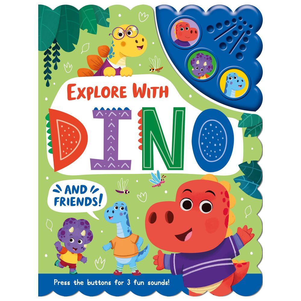 كتاب Explore With Dino And Friends: Sound Book