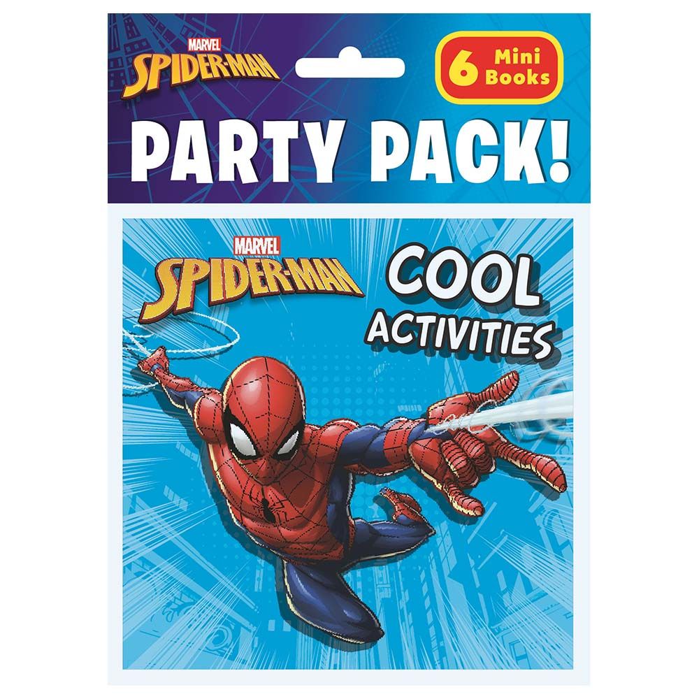 مجموعة كتب الأنشطة Marvel Spider-Man: Party Pack! Activity Books