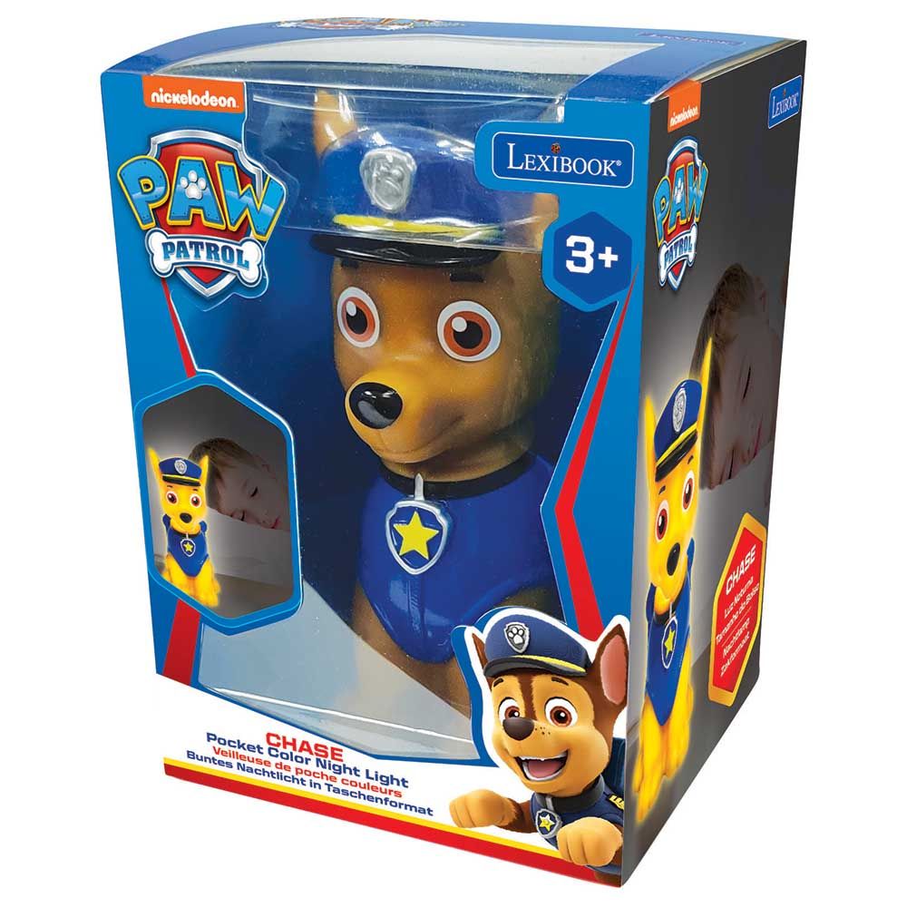 Lexibook - مصباح ليلي LED للجيب من Paw Patrol Chase مقاس 13 سم - مجموعة متنوعة من 1 قطعة