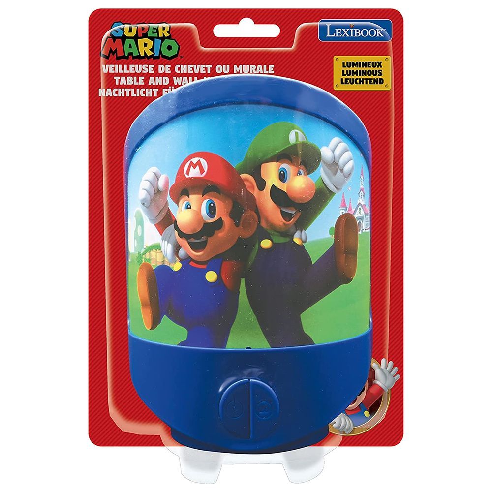 Lexibook - Super Mario Wall & Table Night Light