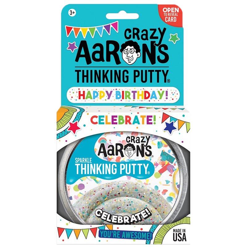 Crazy Aaron's - Sparkle Thinking Putty - Celebrate