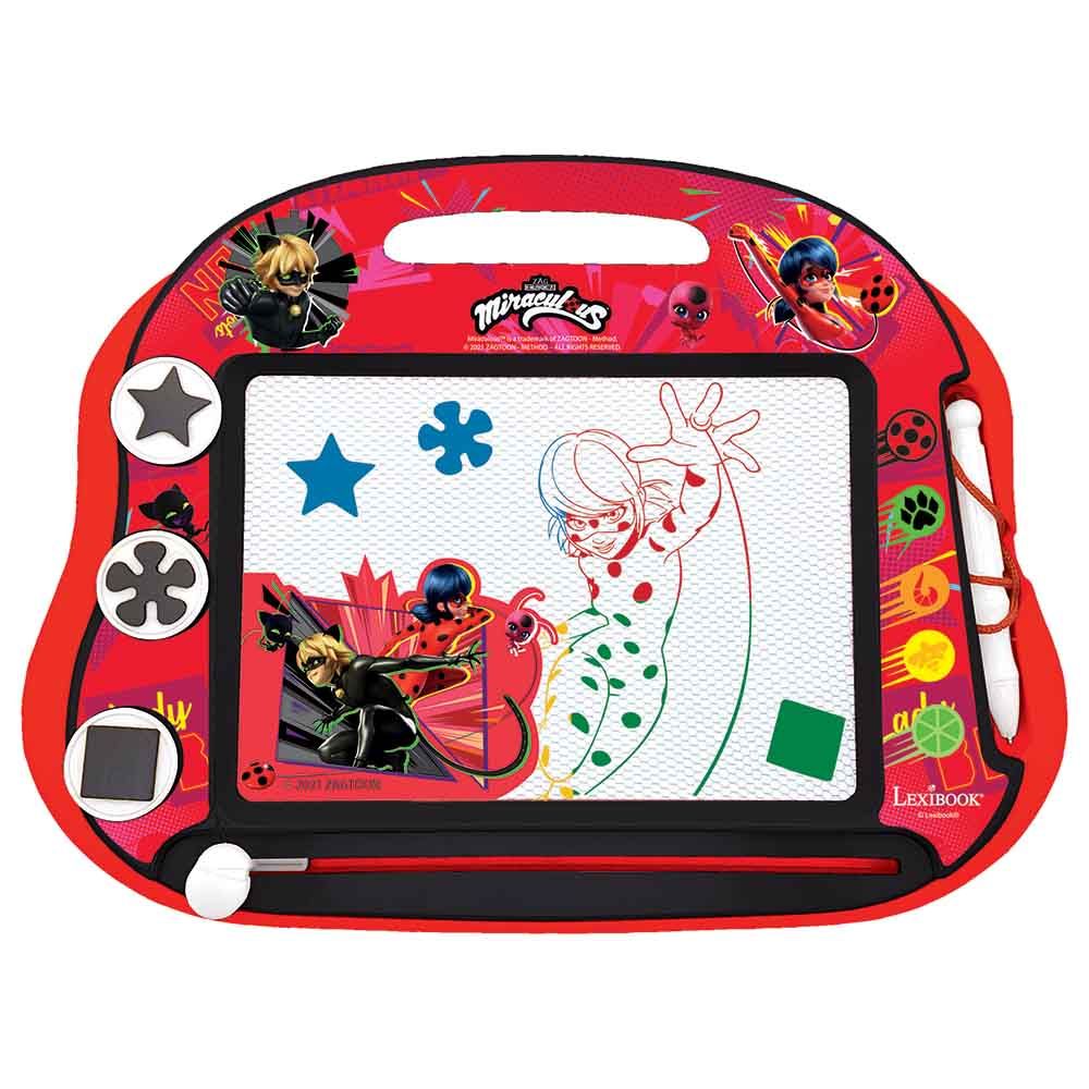 Lexibook - Miraculous Magnetic Drawing Board w/ Accessories