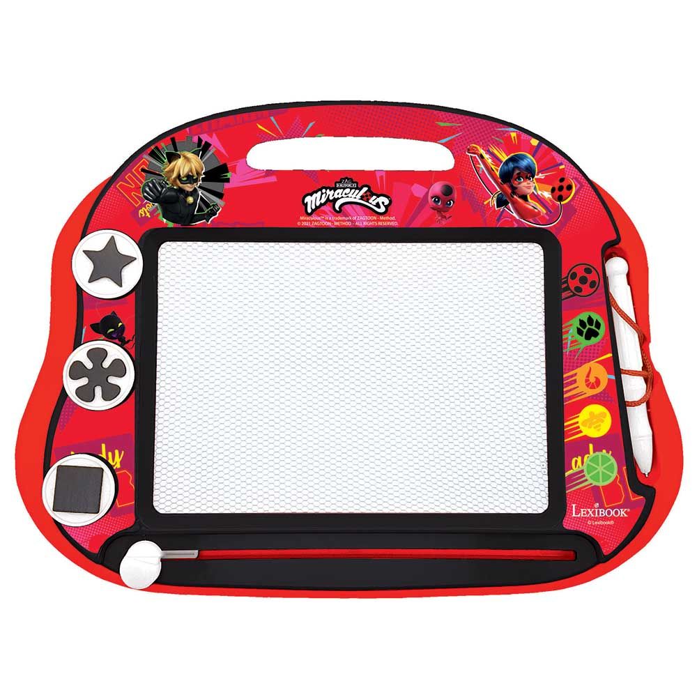 Lexibook - Miraculous Magnetic Drawing Board w/ Accessories