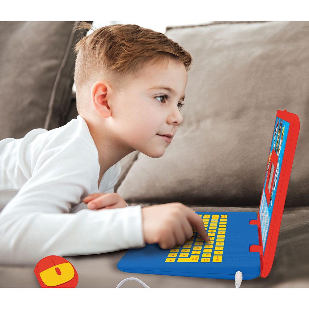 Lexibook - Paw Patrol Bilingual Educational Laptop - Arabic/English