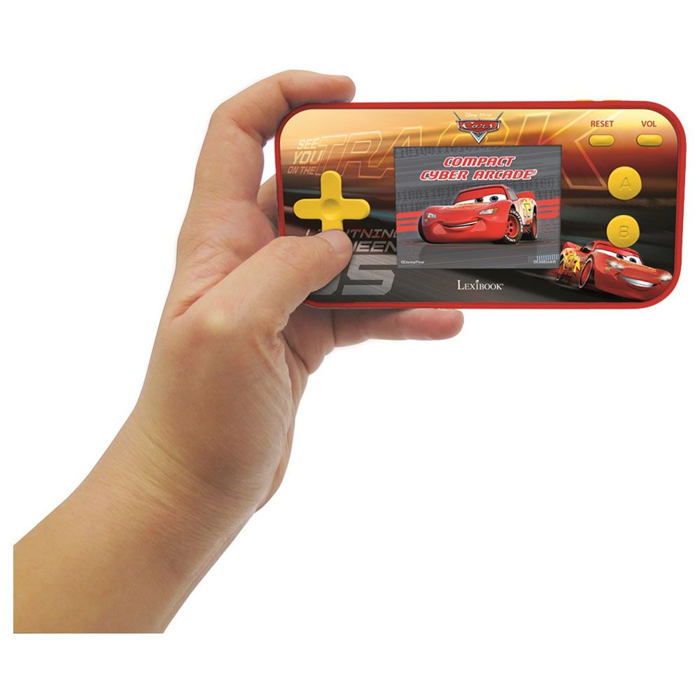 Lexibook - Handheld Cyber Arcade Disney Cars Console 2.5-inch