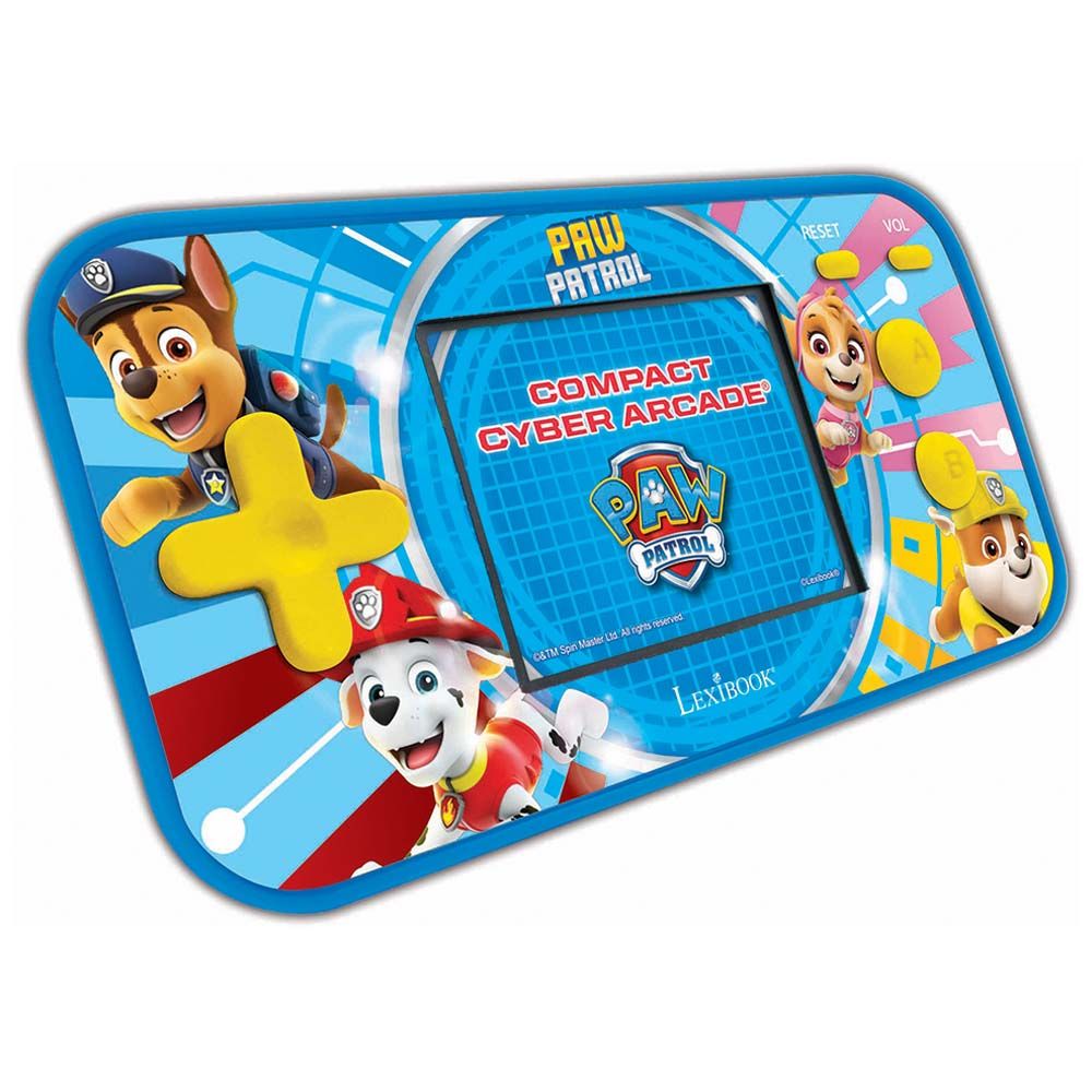 Lexibook - وحدة تحكم Cyber Arcade Paw Patrol المحمولة مقاس 2.5 بوصة