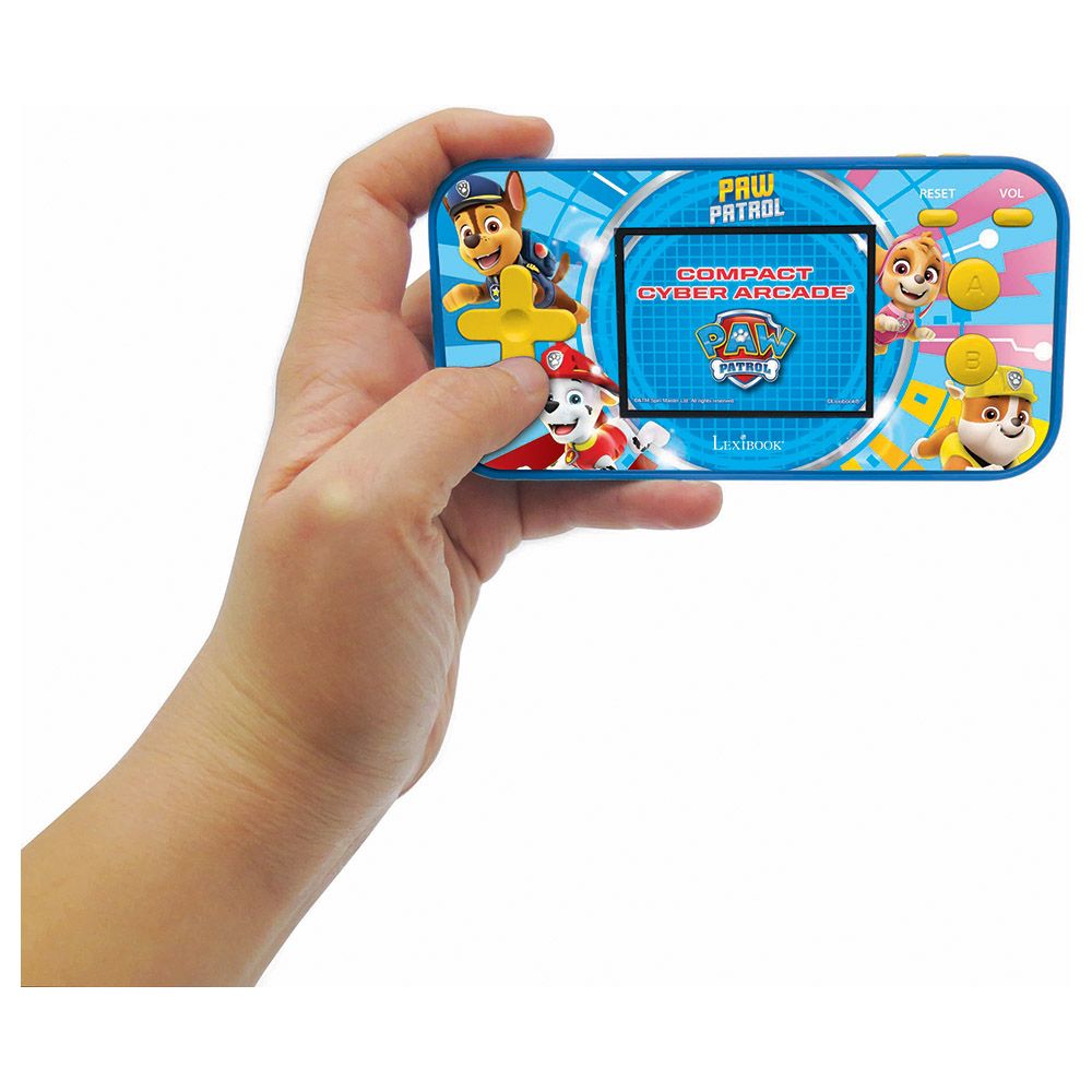 Lexibook - Handheld Cyber Arcade Paw Patrol Console 2.5-inch