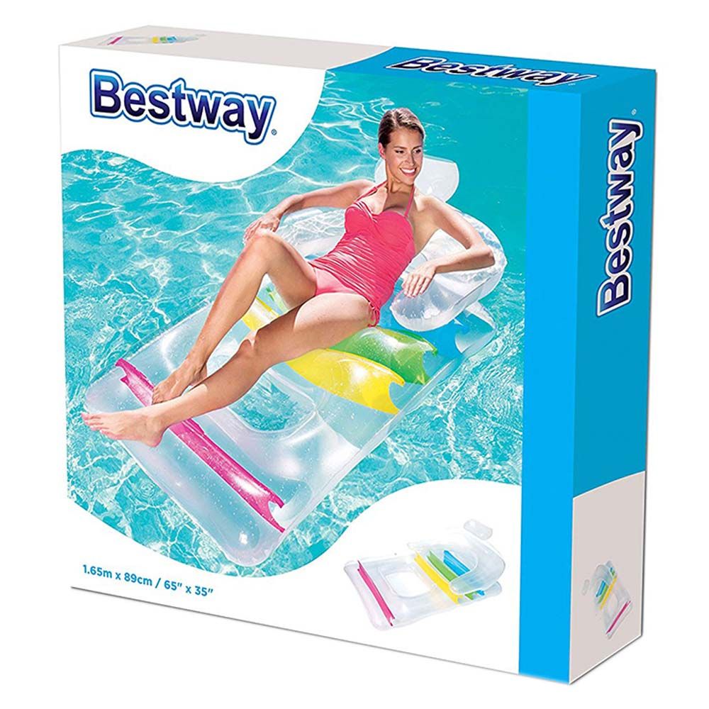 Bestway - Kool Lounge - Clear - Inflatable Pool Float