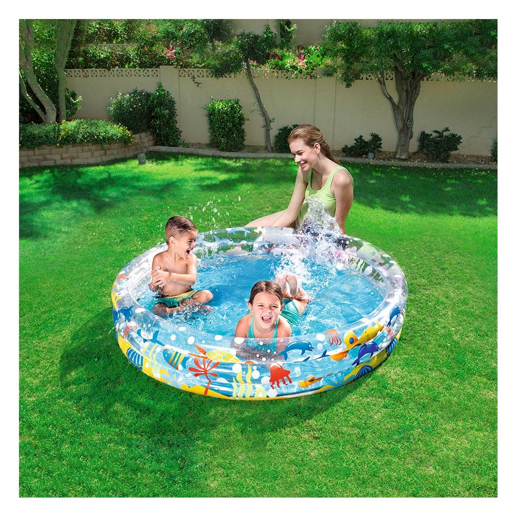 Bestway - Deep Dive 3-Ring Pool 72"