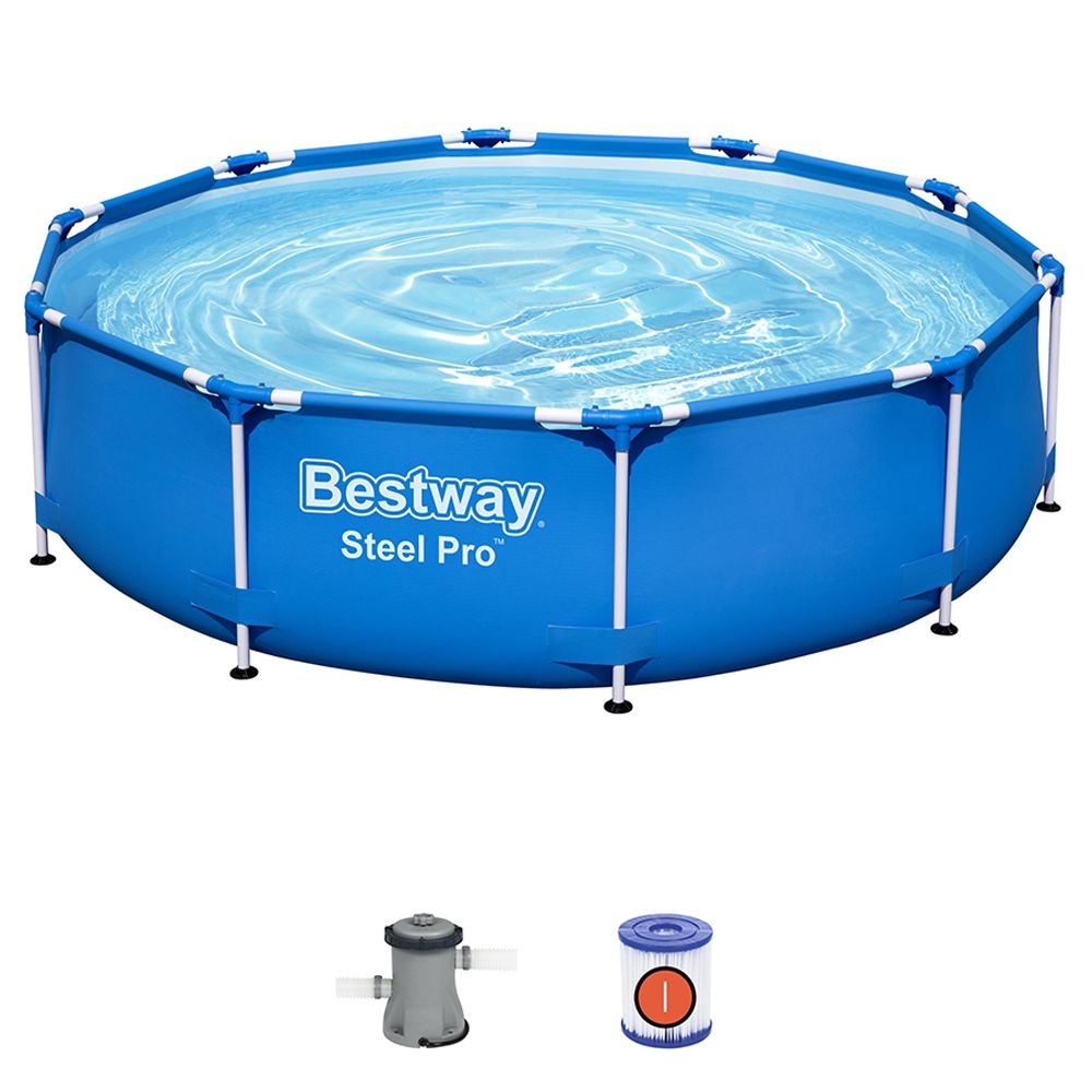 Bestway - Steel Pro Pool Round Pool Set 305x76cm - Blue