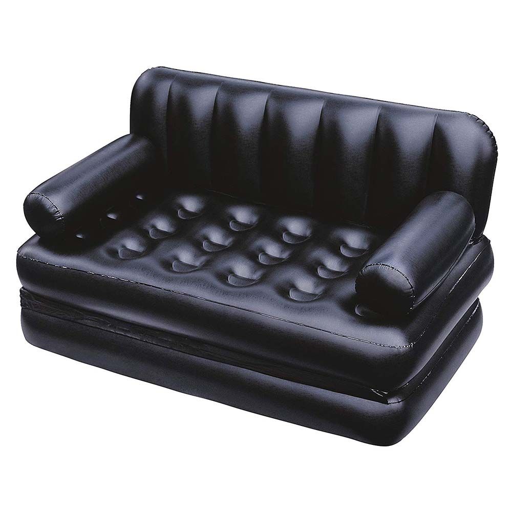 Bestway - Double Inflatable Sofa with Electric Pump - Black