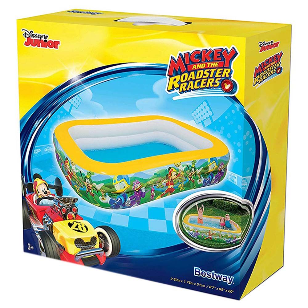 Bestway - Mickey and the Roadster Racer Family Pool