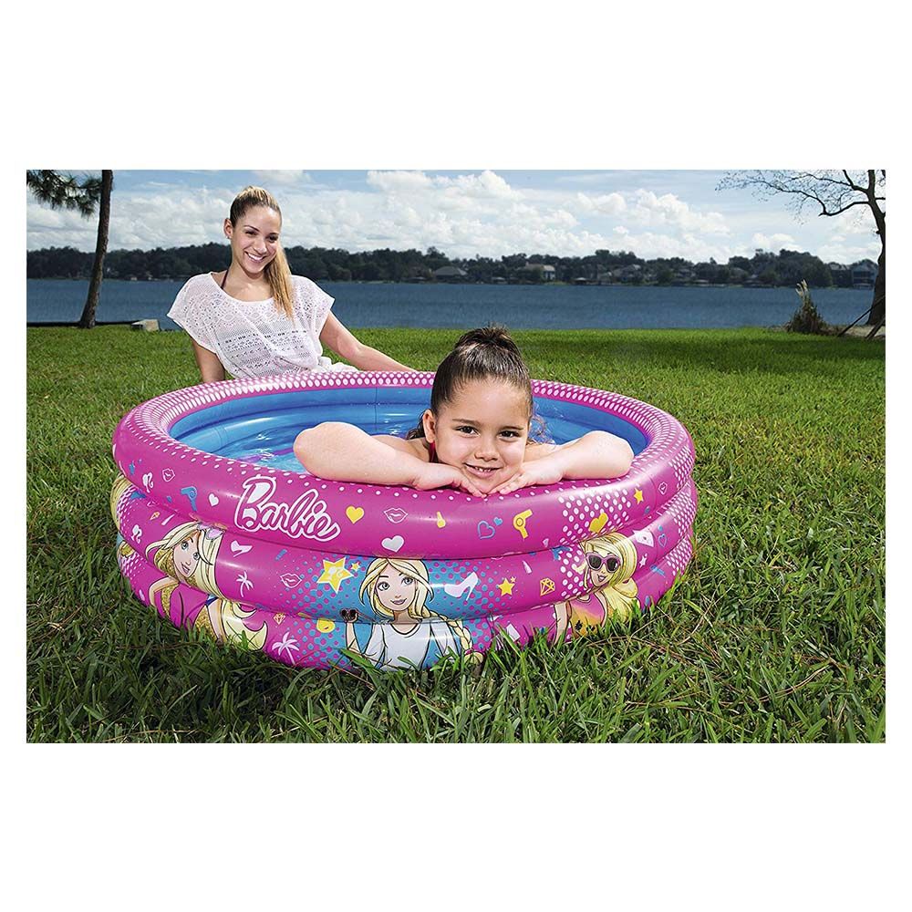 Bestway - Barbie 3-Ring Pool - Ping