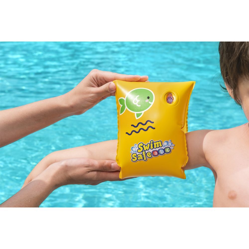 Bestway - Swim Safe Baby Armbands Step C 10" - Yellow