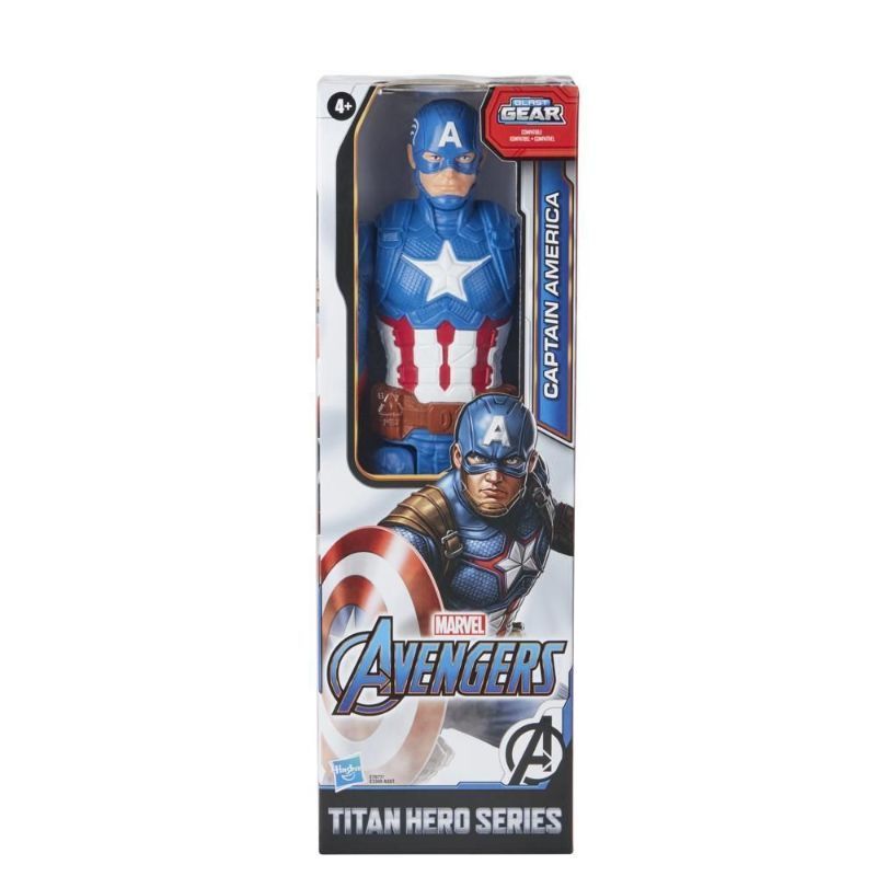 Avengers - Titan Hero Blast Gear Captain America Figure 12"