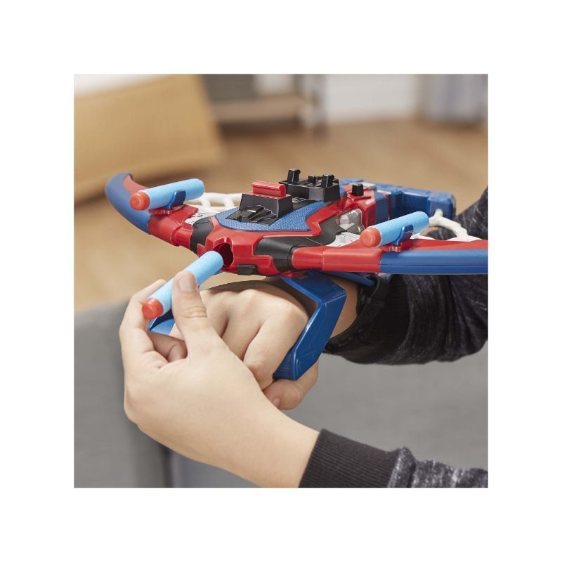 Spiderman - Web Shots Spiderbolt Nerf Powered Blaster Toy