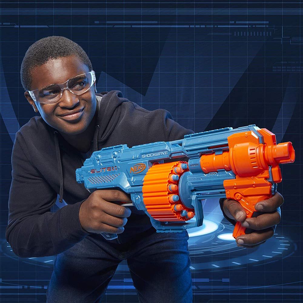 Hasbro - Nerf Elite 2.0 Shockwave RD 15 Blaster