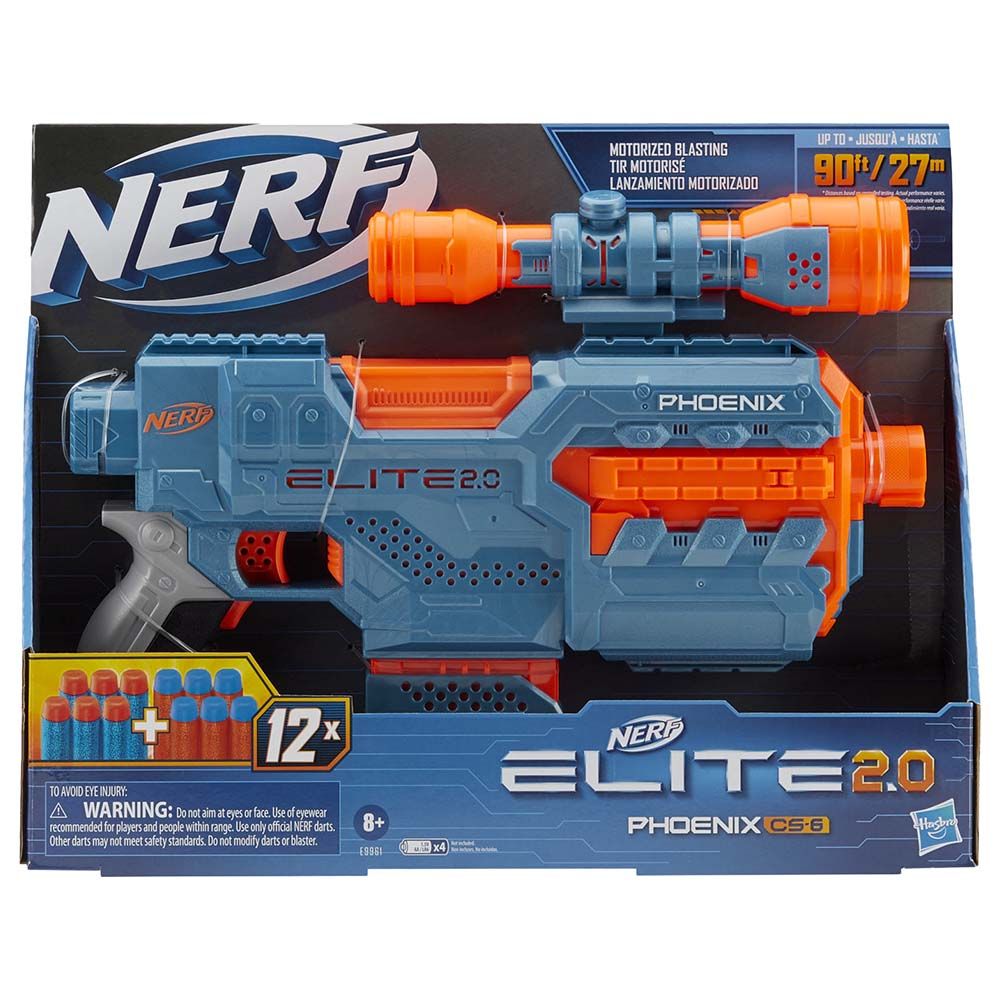 Hasbro - Nerf Elite 2.0 Phoenix CS 6 Blaster