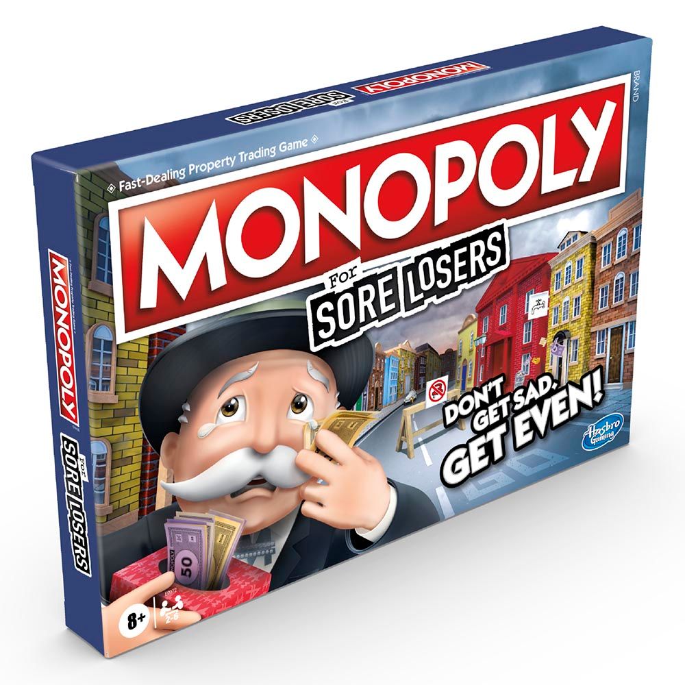 Hasbro - Monopoly For Sore Losers Board Game