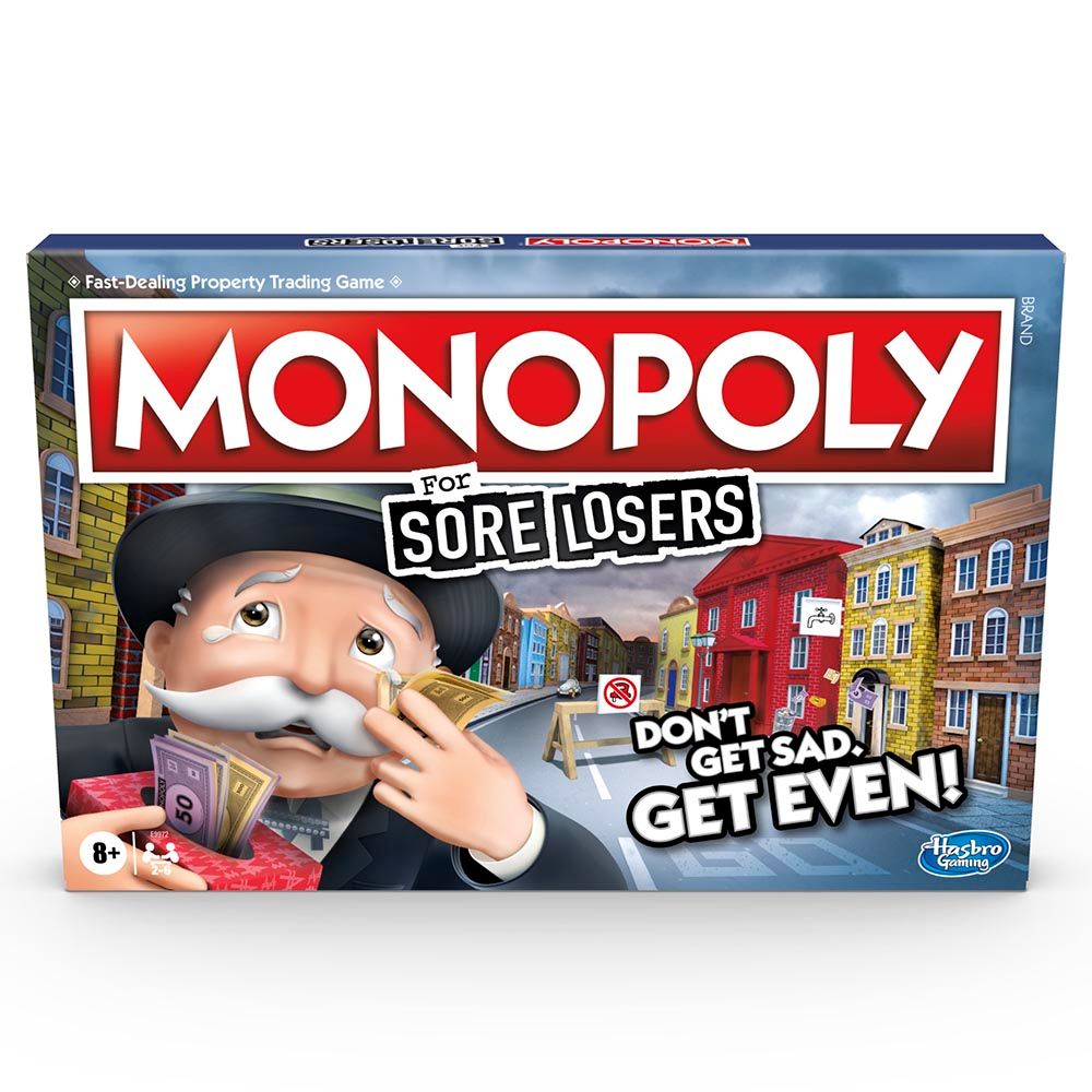 Hasbro - Monopoly For Sore Losers Board Game