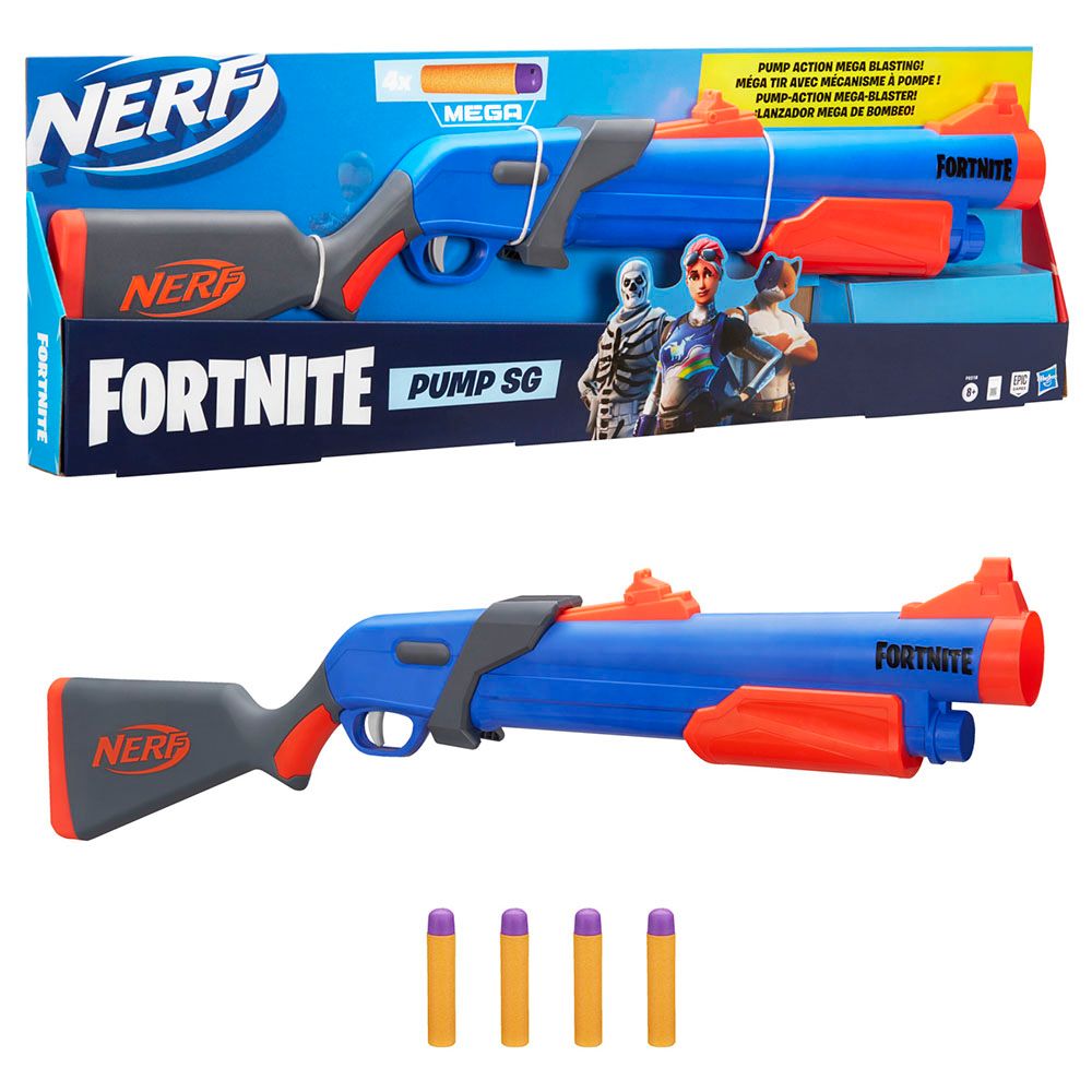 Nerf - Fortnite Pump SG Blaster - Pump Action