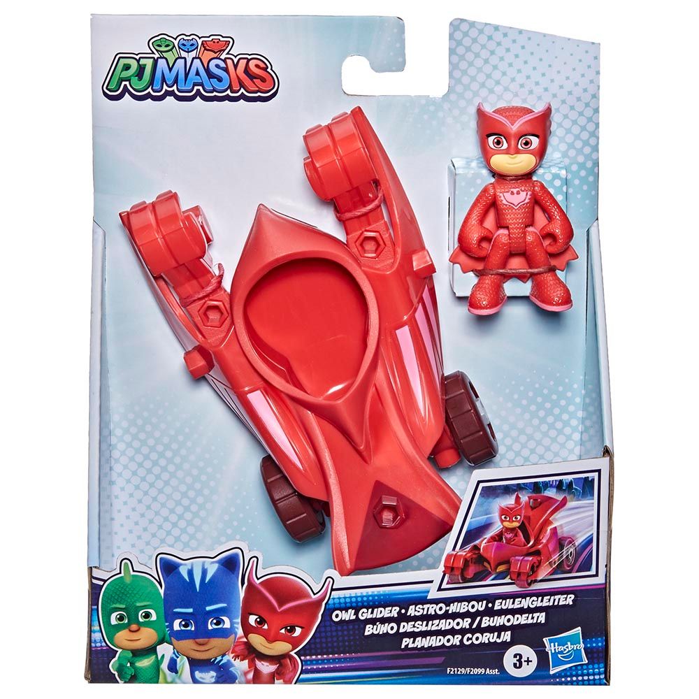 Pj Masks - Owlette Car w/ Owlette Action Figure