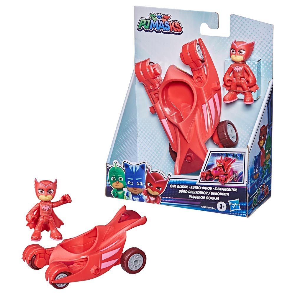 Pj Masks - Owlette Car w/ Owlette Action Figure