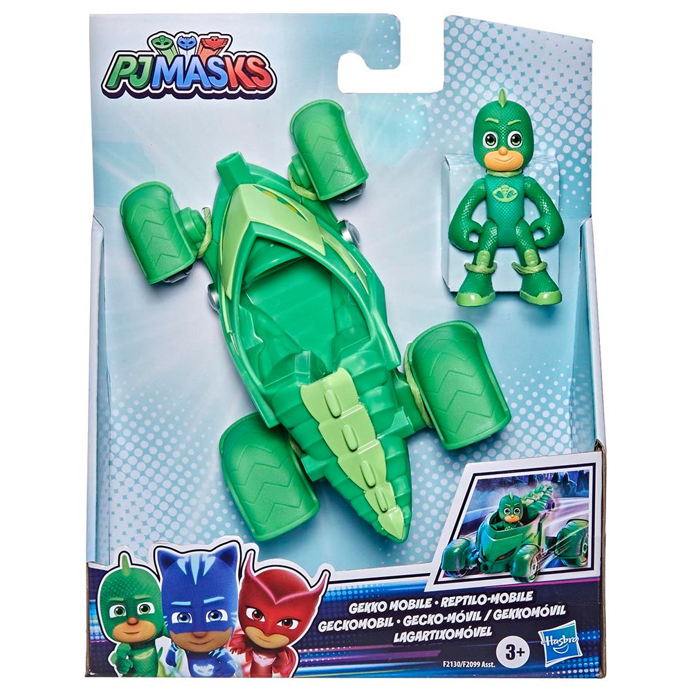 Pj Masks - Gekko Car w/ Gekko Action Figure