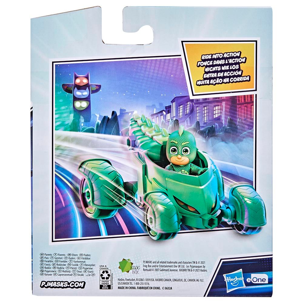 Pj Masks - Gekko Car w/ Gekko Action Figure