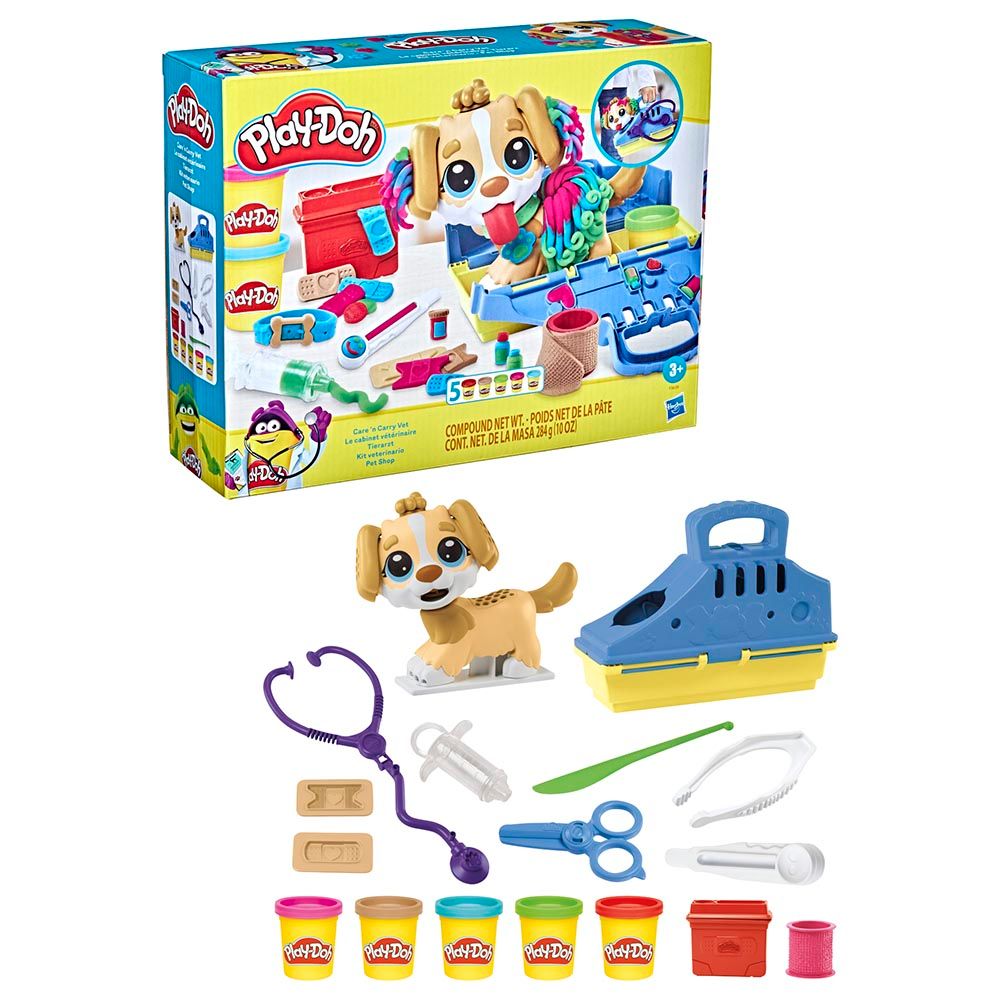 Playdoh - Care 'N Carry Vet Playset