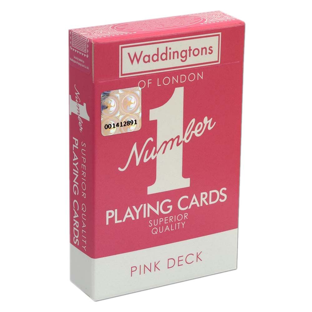 Waddingtons - No. 1 Pink Deck Playing Cards