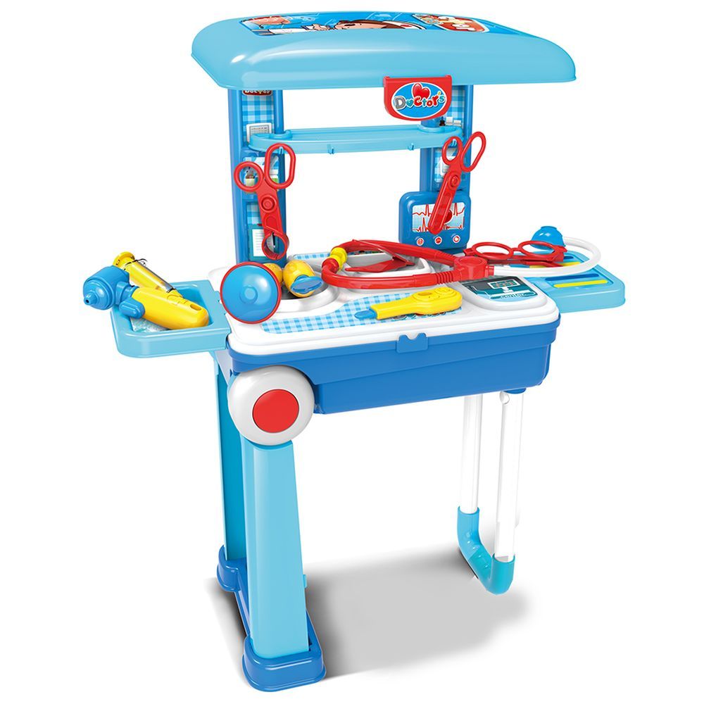 Xiong Cheng - Little Doctor Set W/ Trolley - Blue