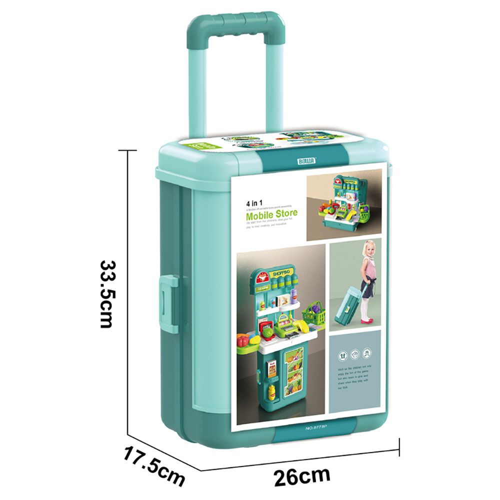 Bowa - 4-In-1 Supermarket Trolley Case 