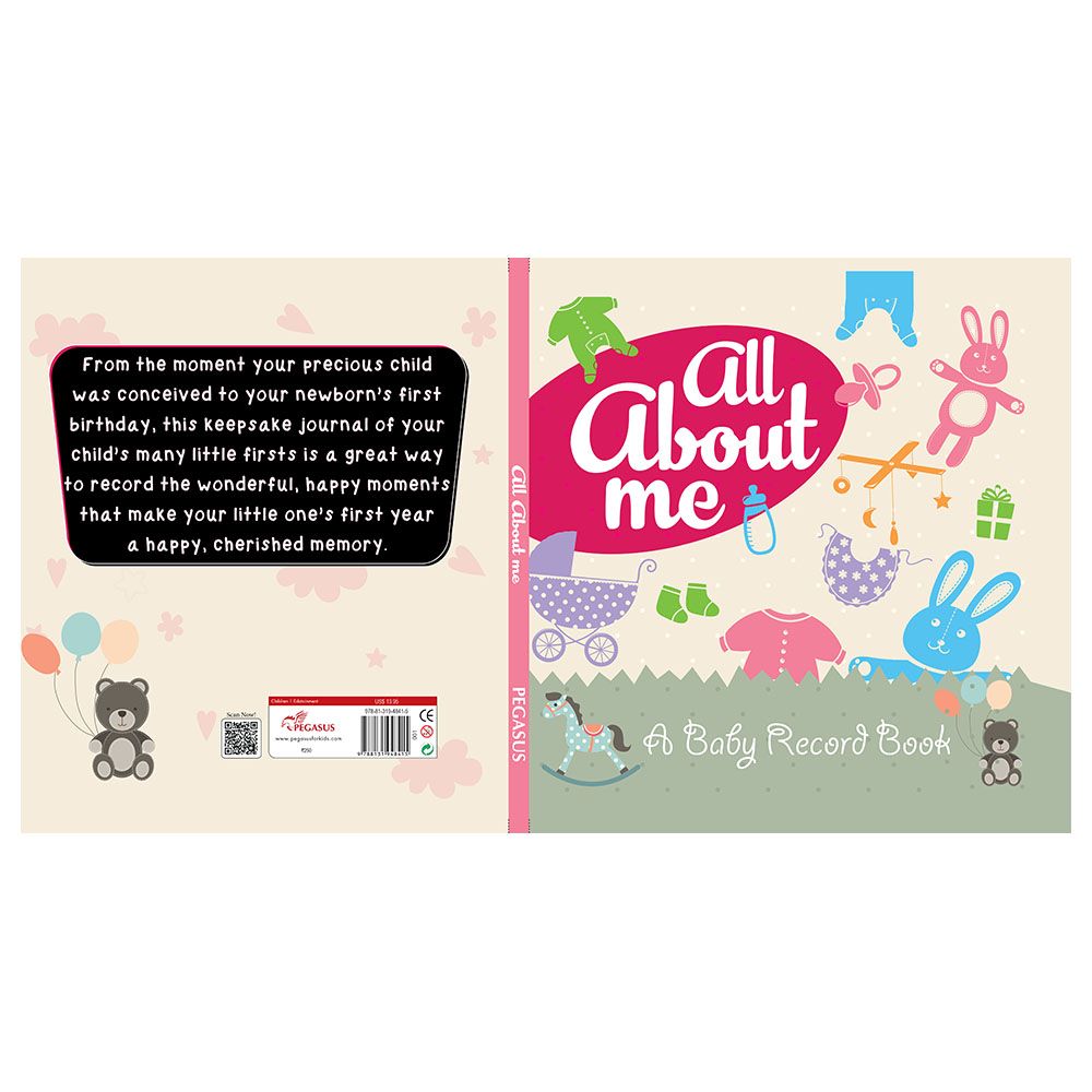 كتاب كل شيئ عني وتسجيلاتي All About Me Baby Record Me