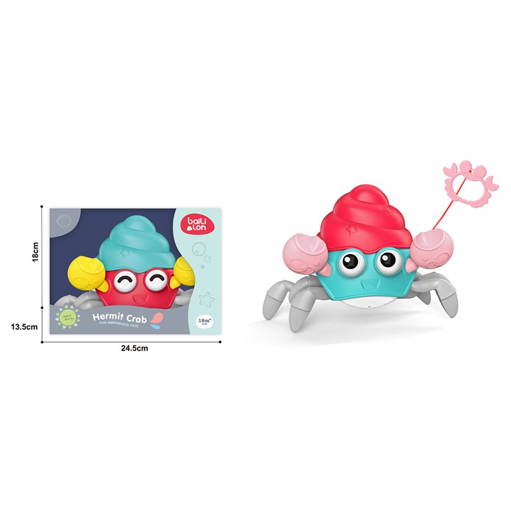 Baili Lon - Hermit Crab Amphibious Bath Toy