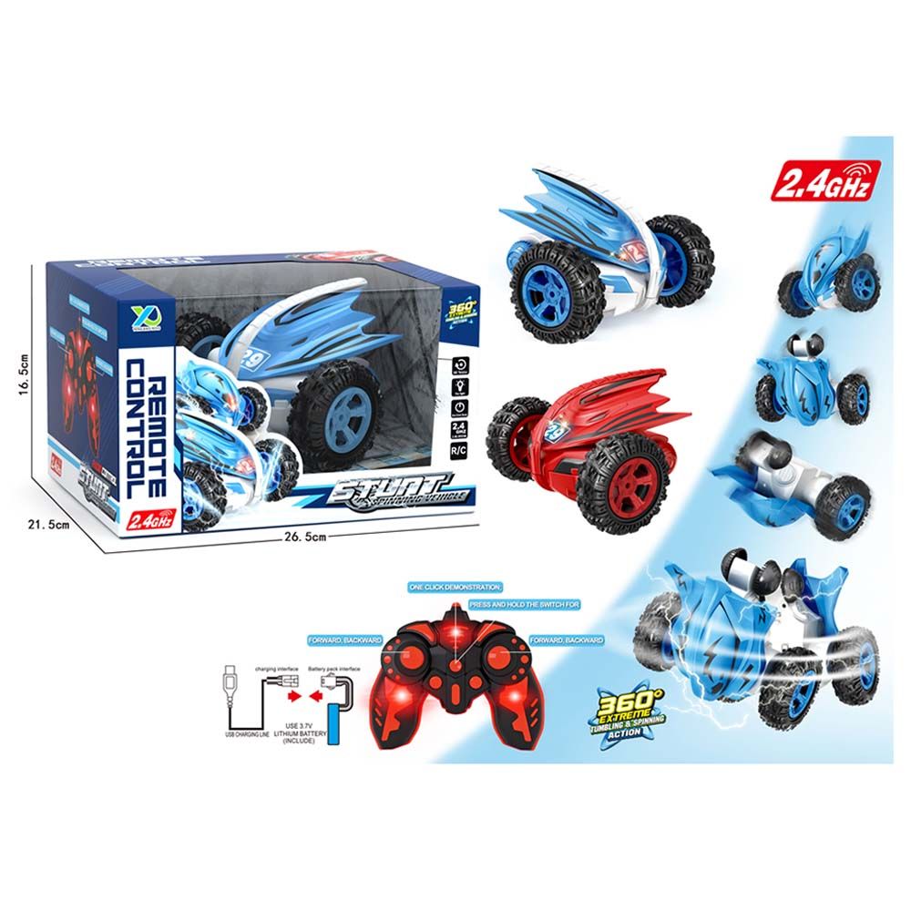 Yong Xing Toys - 2.4G 5CH RC Stunt Car - Assorted 1pc