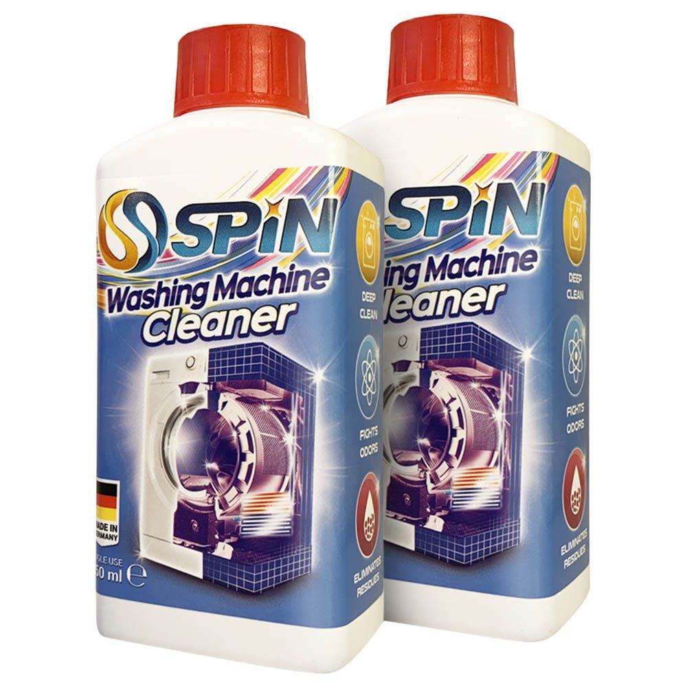 Spin - Washing Machine Cleaner Double, Ocean Blue, 250ml x 2