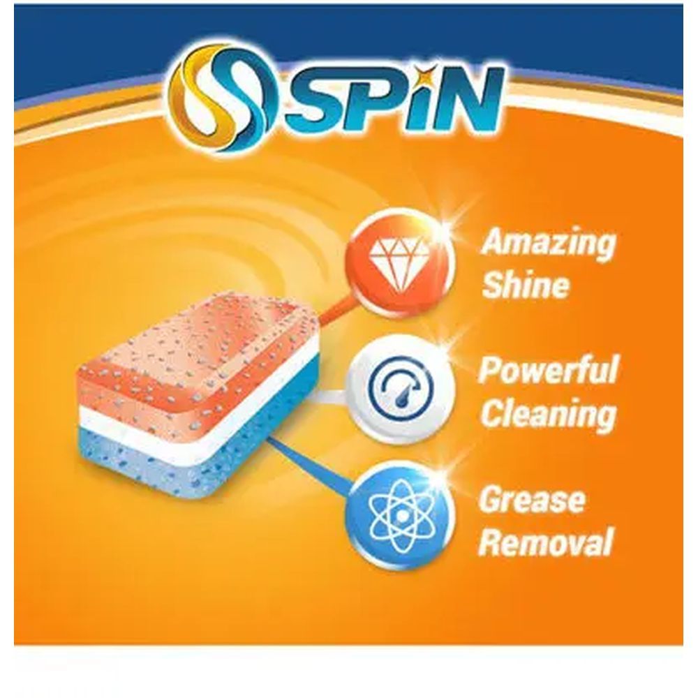 Spin - Dishwasher Detergent Tablets 28pcs & Rinse Aid 1000ml