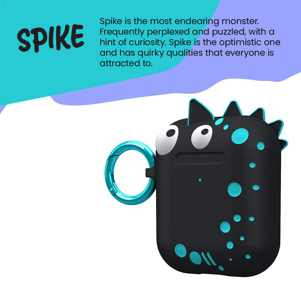 Case-Mate - AirPod Case Spike Harmless - Black