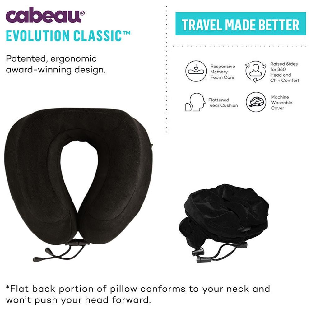 Cabeau - Memory Foam Evolution Classic Pillow, Midnight